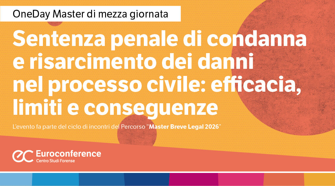Immagine Mediazione civile: guida pratica per l’avvocato | Euroconference